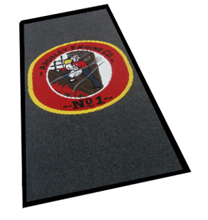 Super Brush Logo Mats